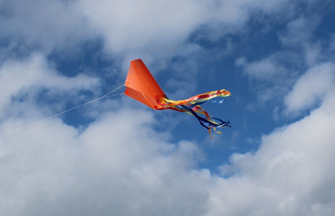 Kite side view